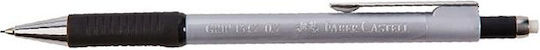 Faber-Castell Механичен Молив 0.5мм с Гума 1бр Сребрист 1345