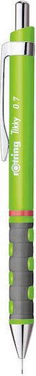 Rotring Tikky Μηχανικό Μολύβι Σχεδίου 0.7mm με Γόμα 1τμχ Neon Green