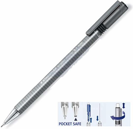 Staedtler Triplus 774B Механичен Молив 0.7мм 1бр Сребрист
