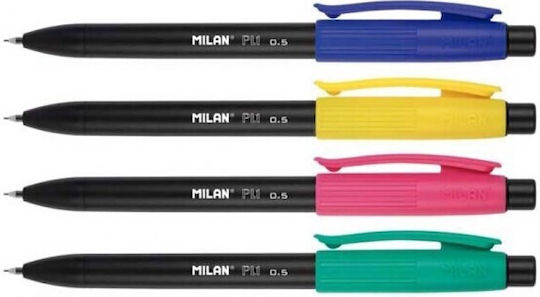 Milan PL1 Μηχανικό Μολύβι Μεταλλικό 0.5mm με Γόμα 1τμχ