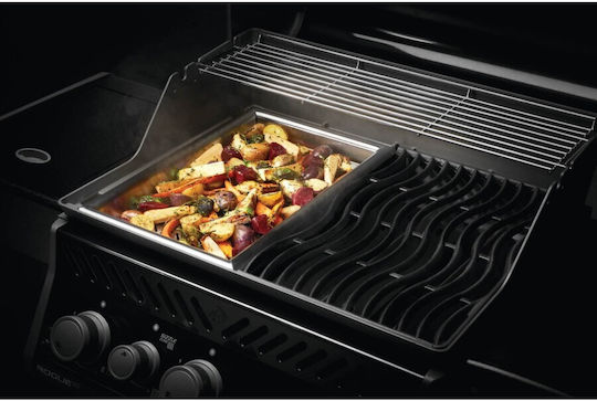Napoleon Stainless Steel Grill Cooking Pan 45 X 28.5 X 3.5 Cm Rogue Freestyle Napoleon 56068 Models