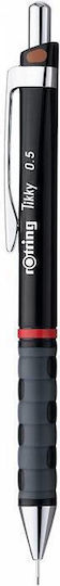 Rotring Tikky Mechanical Pencil for Drawing Metallic 1pcs Black