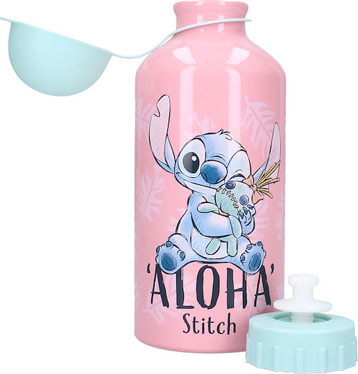Miniware Παιδικό Παγούρι Lilo & Stitch Ανοξείδωτο Ροζ 500ml (Διάφορα Σχέδια/Χρώματα)