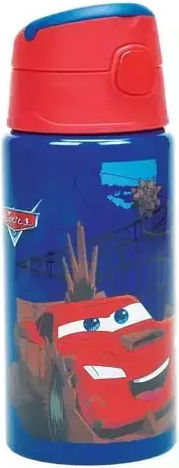 Gim Road Rumblers Kids Water Bottle Disney Cars Stainless Steel with Straw 500ml