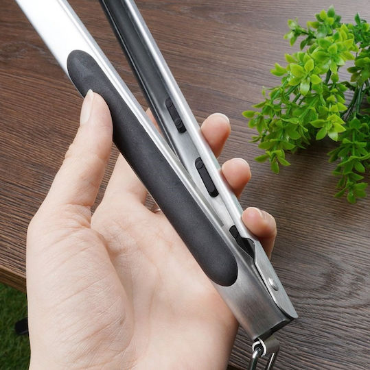 BBQ Collection Λαβίδα Κρέατος από Ανοξείδωτο Ατσάλι 38cm