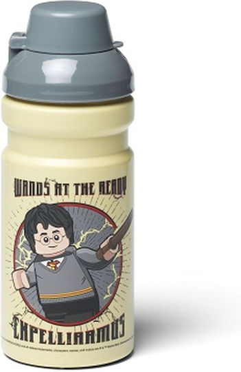 LEGO Παιδικό Παγούρι Harry Potter Πλαστικό Μπορντό 390ml
