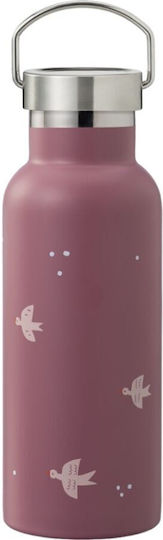 Fresk Termos Cu Dublu Perete Oțel Inoxidabil Cu Pai Integrat 500ml Swallow