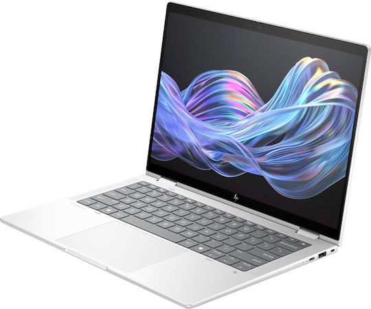 HP EliteBook X Flip G1i 14" IPS FHD+ Ecran Tactil (Ultra 5-228V/32GB/512GB SSD/W11 Pro) Argintiu Glacier (Tastatură Internațională Engleză)