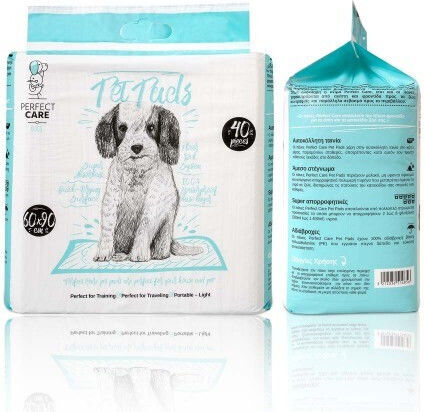 Perfect Care Pet Pads Dog Floor Diapers 60x60cm - 90cm 40pcs