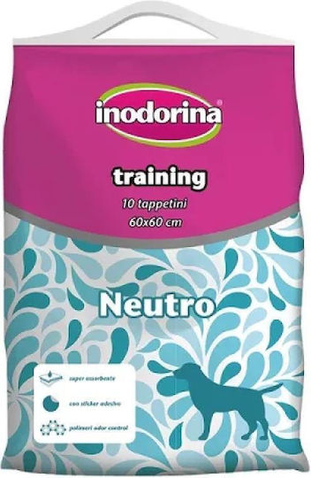 Inodorina Hundewindeln Trainingsscented mit Klebstoff 60x60 10 Stück 60x60cm 10Stück