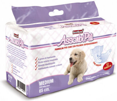 Record Assorbi Piu Dog Panties Large 70 - 70cm 12pcs