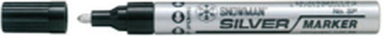 Snowman Acrylic Marker Silver