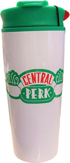 Pyramid International Ποτήρι Θερμός 450ml Λευκό
