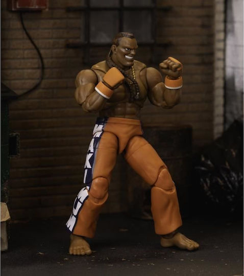 Jada Toys Ultra Street Fighter: Street Fighter Ii Dee Jay Action Figure height 15cm at Scale 1:12