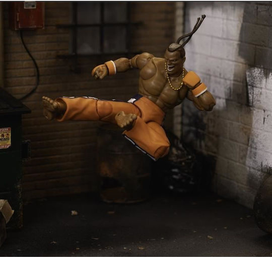 Jada Toys Ultra Street Fighter: Street Fighter Ii Dee Jay Action Figure height 15cm at Scale 1:12
