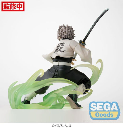 Sega Demon Slayer Sanemi Shinazugawa Figur Statue 12cm