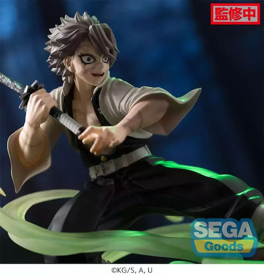 Sega Demon Slayer Sanemi Shinazugawa Figur Statue 12cm
