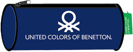 Benetton Κασετίνα Βαρελάκι Μπλε