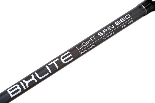 Mikado Bixlite Spin Καλάμι Ψαρέματος για Spinning 2.44m 3-18gr