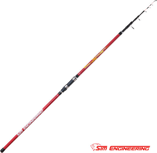 Sim Engineering Jeopardy Fishing Rod for Beach Ledgering / Surf Casting 4m 100gr