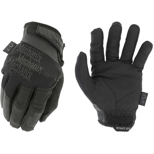 Mechanix Wear Hi-Dexterity Military Gloves 0.5mm Covert In Black Colour