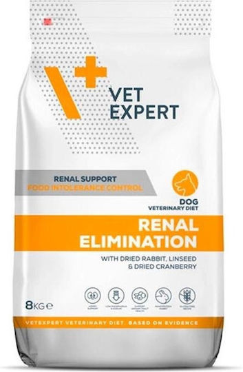 VetExpert Intestinal Elimination 8kg Dry Food Gluten-Free for Adult Dogs with Rabbit