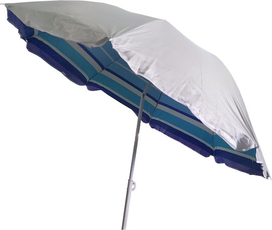 Campus Folding Beach Umbrella Diameter 1.8m Blue