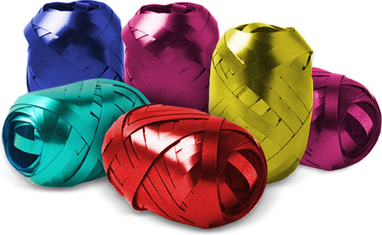 Set de Baloane pentru Petrecere cu Cilindru de Heliu Isp 50 Baloane Colorate 60m Ribon 0.42 M3 Helium