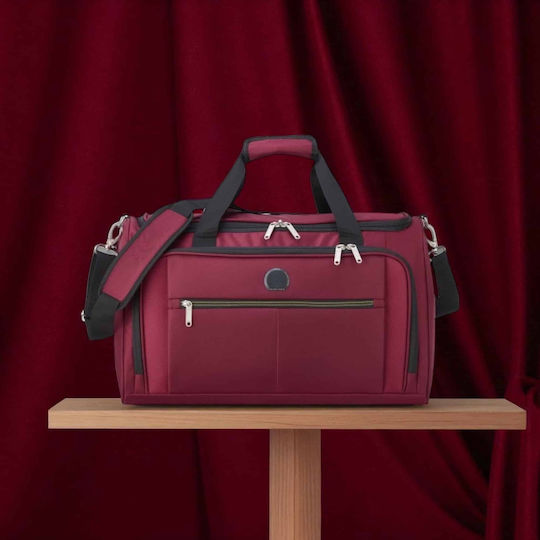 Delsey Pin Up Series Sack Voyage Burgundy Fabric L50xW30xH30cm