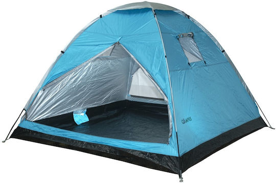 Campus Tahiti Summer Camping Tent Igloo Blue for 3 People 210x210x150cm