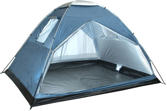 Campus Sumatra Summer Camping Tent Igloo Blue for 6 People 280x240x185cm