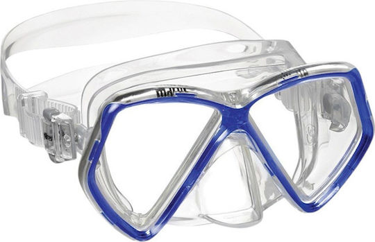 Mares Pirate Silicone Diving Mask With Snorkel Kids Transparent