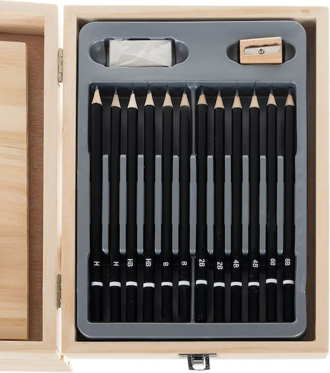 Set de Colorat Lemn 35x26.5cm 83buc