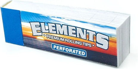 Elements Конусен Накрайник Perforated 1см Бял 50 Бройки
