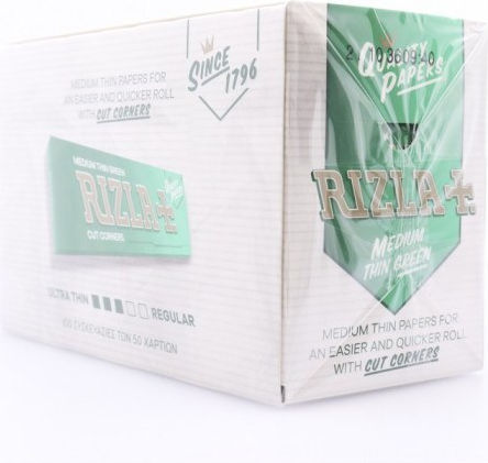 Χαρτάκια Green Box 50 Φύλλα 100τμχ