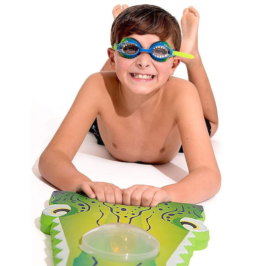 Bling2O Swimming Board 45x30x3cm Alligator Green