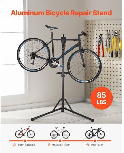 Vevor Adjustable Bicycle Repair Stand Tool Tray 85 Lb Zxcwxzjlzldsvujro001v0