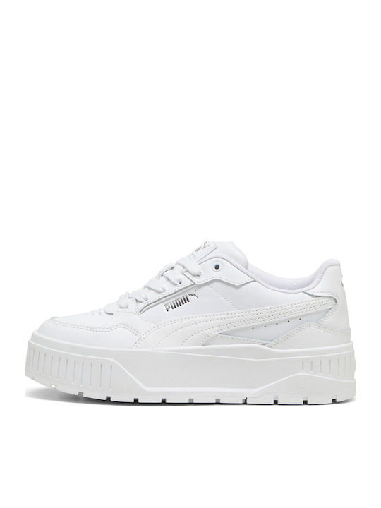 Karmen Ii Idol Damen Flatforms Sneakers Weiß
