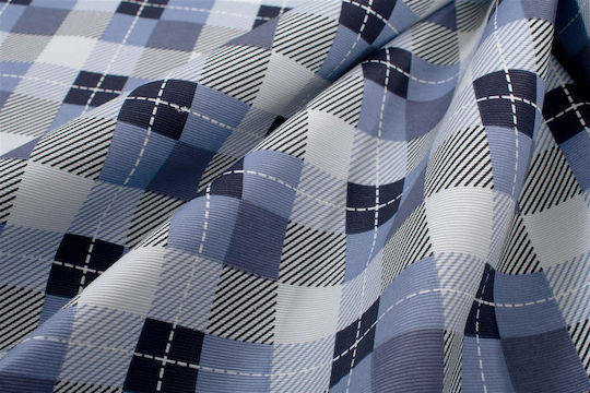 Dimcol Покривка за маса Устойчив на петна Подредба 2бр Checkered 468 Dimcol Покривка за маса Устойчив на петна Подредба 2бр Checkered 468