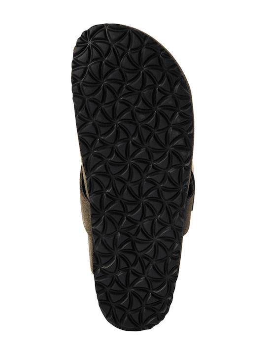 Tamaris Women's Leather Clogs Brown