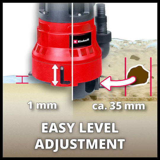 Einhell Gc-dp Μονοφασική Αντλία Ακαθάρτων / Λυμάτων 0.93hp με Φλοτέρ 4181570