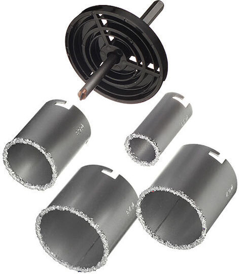 Keil Set Diamant Lochsägen Diamantkronen mit Durchmesser von 33mm bis 73mm für Holz, Ziegel, Fliese und Kunststoff 1000gr