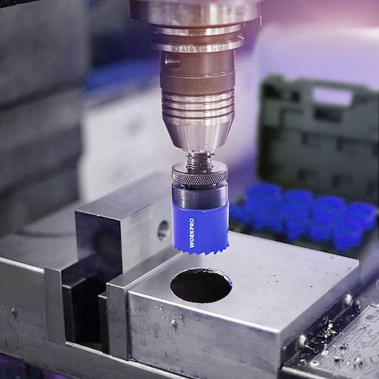 WorkPro Diamond Hole Saw Set for Metal