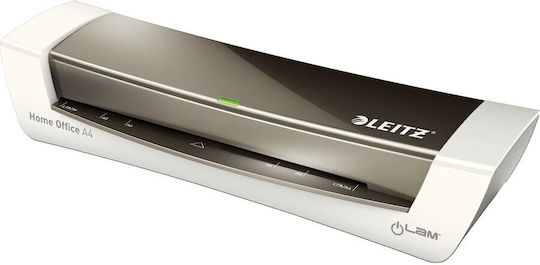 Leitz Leitz Laminator ilam Home Office Desktop Gray for A4 125 Microns with Cutter