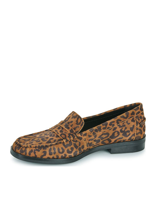 Women's Moccasins in Brown Color