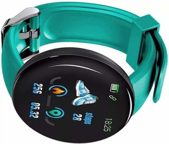 Smartwatch με Παλμογράφο (Πράσινο)
