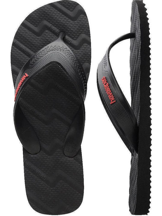 Track Waves Ανδρικά Flip Flops Μαύρα