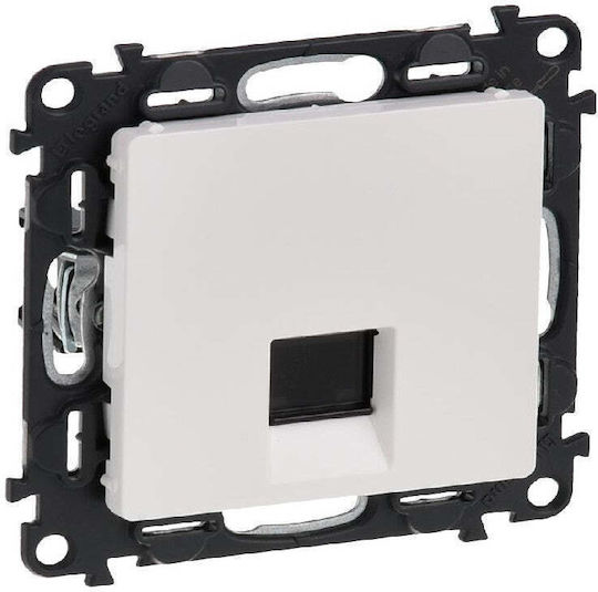 Legrand Valena Life Einzeln Netzwerksteckdose RJ45 Ohne Rahmen In Weiß Farbe 753148