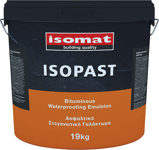Isomat Isopast Επαλειφόμενο Στεγανωτικό 19kg Μαύρο