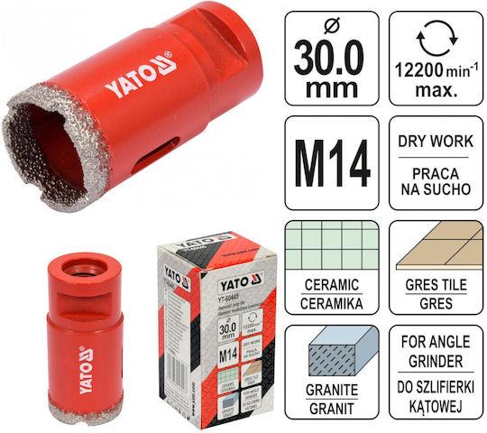 Yato Diamond Broach Cutter for Tile